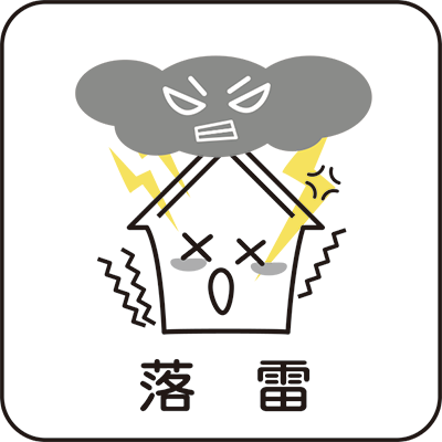 落雷による被害